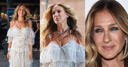 51-letnia Sarah Jessica Parker cała na biało