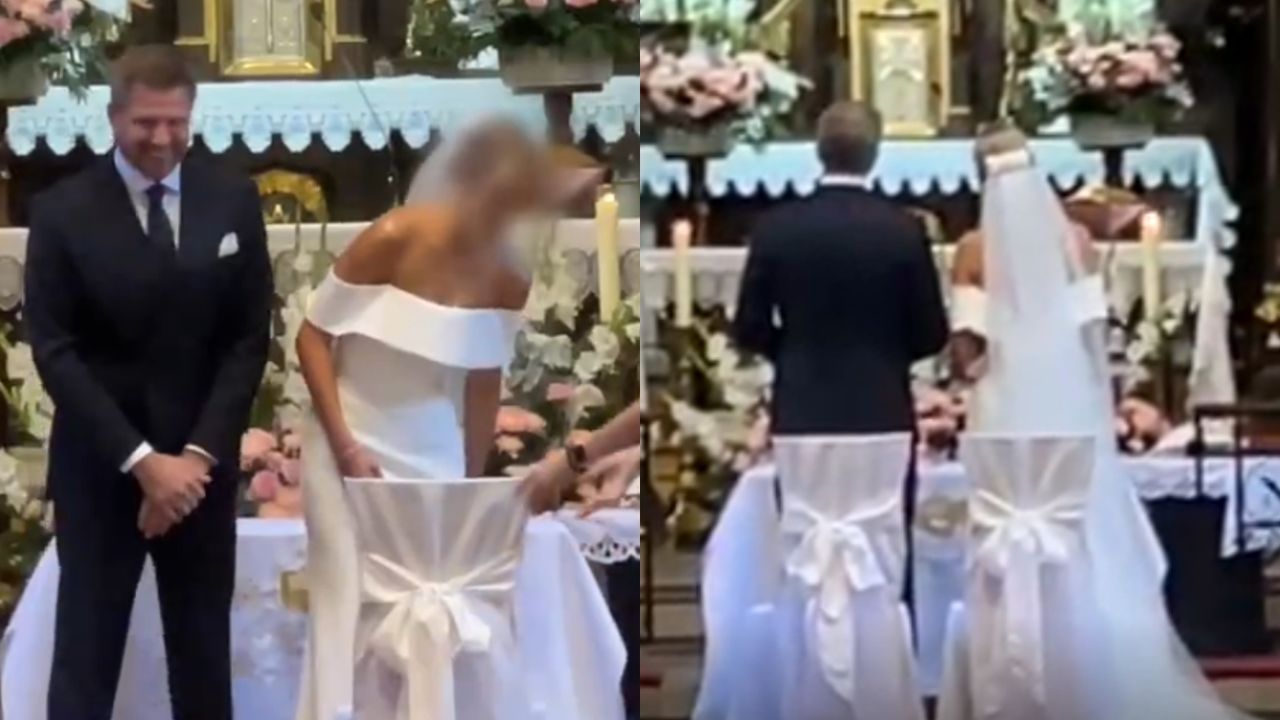 TYLKO NA PUDELKU: Tak wyglądała ŚLUBNA CEREMONIA Filipa Chajzera i 20-letniej Bianki Chajzer! Ładne z nich małżeństwo? (WIDEO)