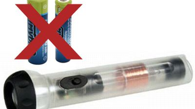 Latarka nie wymagająca baterii 1