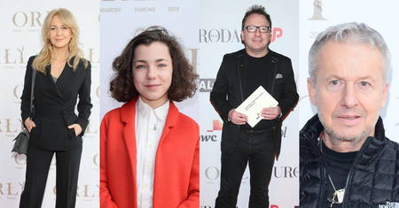 Linda, Torbicka, Gierszał i Zamachowscy odbierają dyplomy nominacyjne do Orłów (ZDJĘCIA)