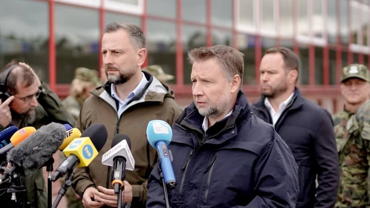 Marcin Kierwiński i Władysław Kosiniak-Kamysz w Dorohusku