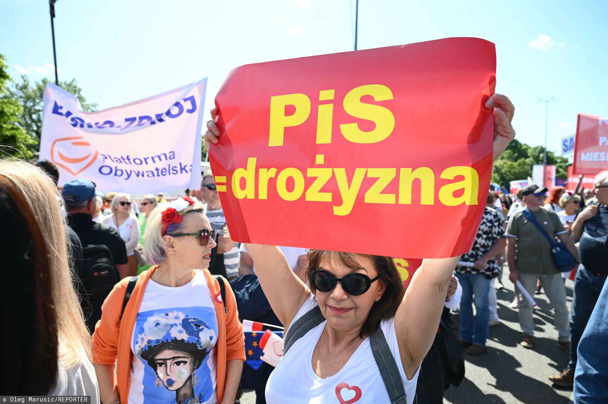 Marsz 4 czerwca
04.06.2023 Warszawa Marsz Wolnosci 
fot Oleg Marusic/REPORTER
Oleg Marusic/REPORTER