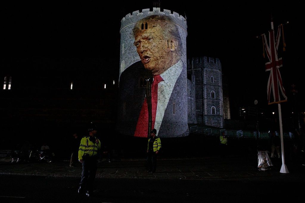 Kontrowersje wokół wizyty Donalda Trumpa w Wielkiej Brytanii