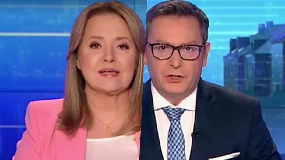Danuta Holecka i Michał Adamczyk to twarz programów informacyjnych TVP