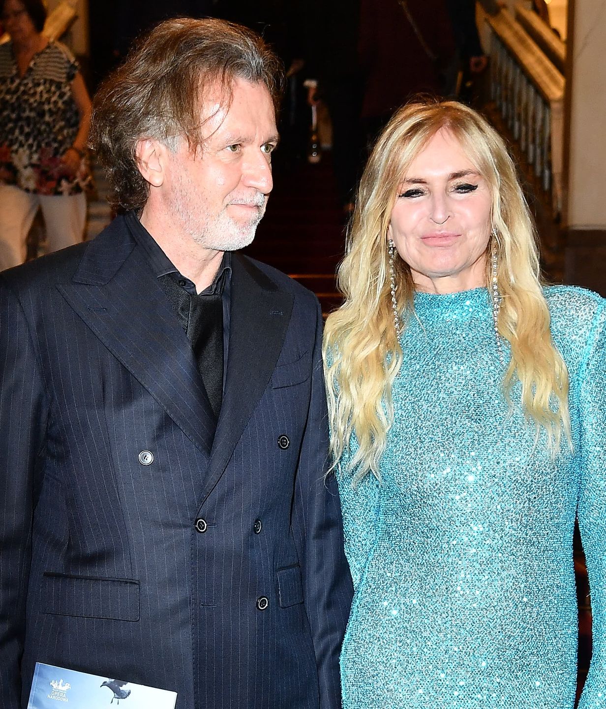 Monika Olejnik zabrała partnera do opery