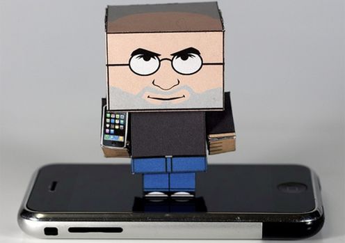 Zrób to sam: Kartonowy Steve Jobs 1
