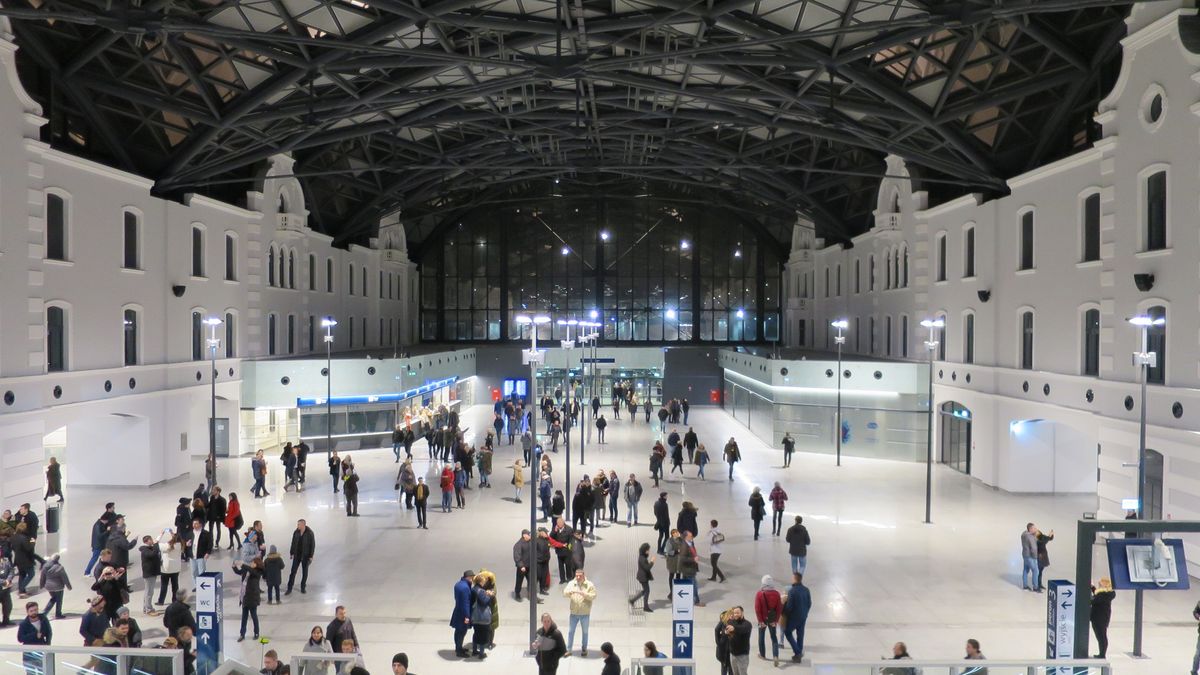 Tunel ma powstać na zachód od stacji Łódź Fabryczna 