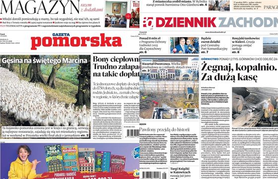 Dzienniki regionalne dalej kurczą się sprzedażowo. Warszawska gazeta 40 proc. w dół