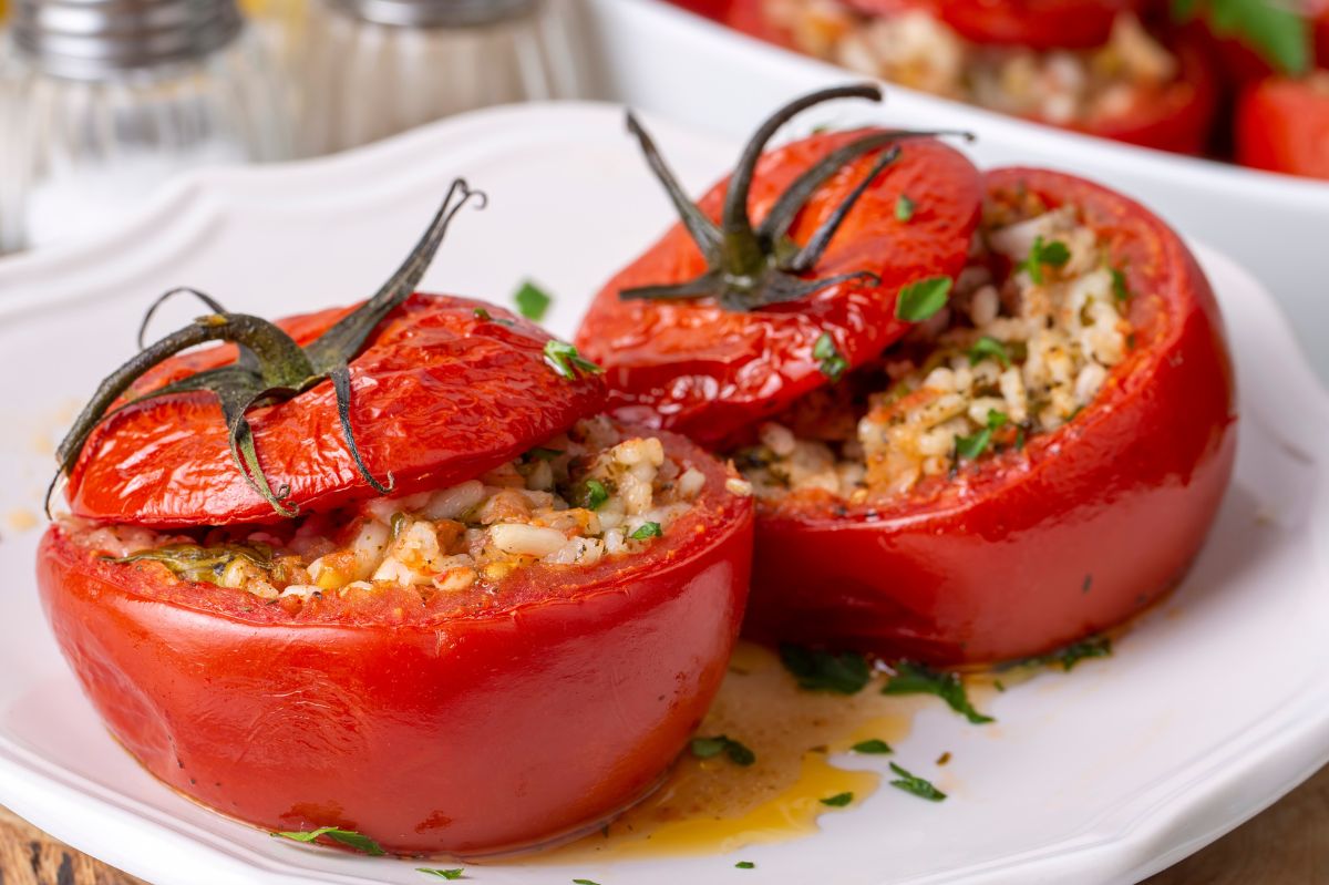 Stuffed tomatoes - Deliciousness