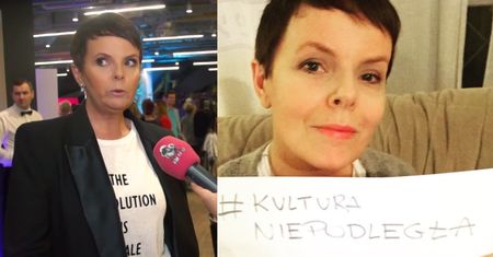 Korwin Piotrowska: "Politycy to banda idiotów, nie mam do nich szacunku"