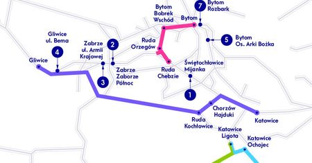 Śląskie. Kolej Metropolitalna. Osobne tory z Gliwic do Katowic. Pierwszy przetarg