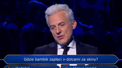 Bambik i V-dolce w "Milionerach". Czy uczestniczka znała odpowiedź?