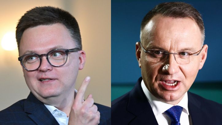 Szymona Hołownia wbija szpilę Andrzejowi Dudzie