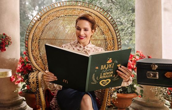 Anna Dereszowska czyta bajki w nowej kampanii McDonald's. Uczy dzieci zasad bezpieczeństwa w związku z COVID-19 (wideo)