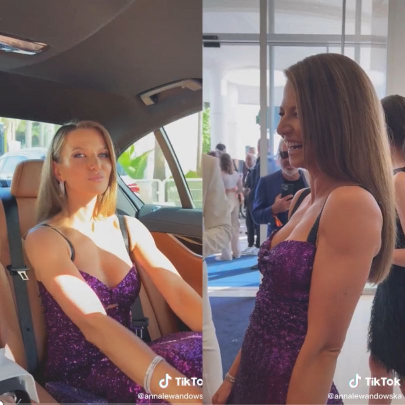 Anna Lewandowska wspomina pobyt w Cannes