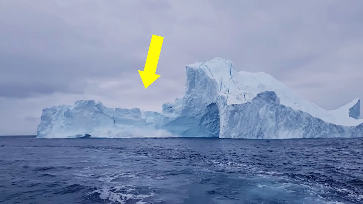 Runął jak domek z kart. Nagranie walącego się lodowca mrozi krew w żyłach 1