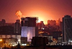 Kule ognia w Kijowie. Kindżały uderzyły w stolicę