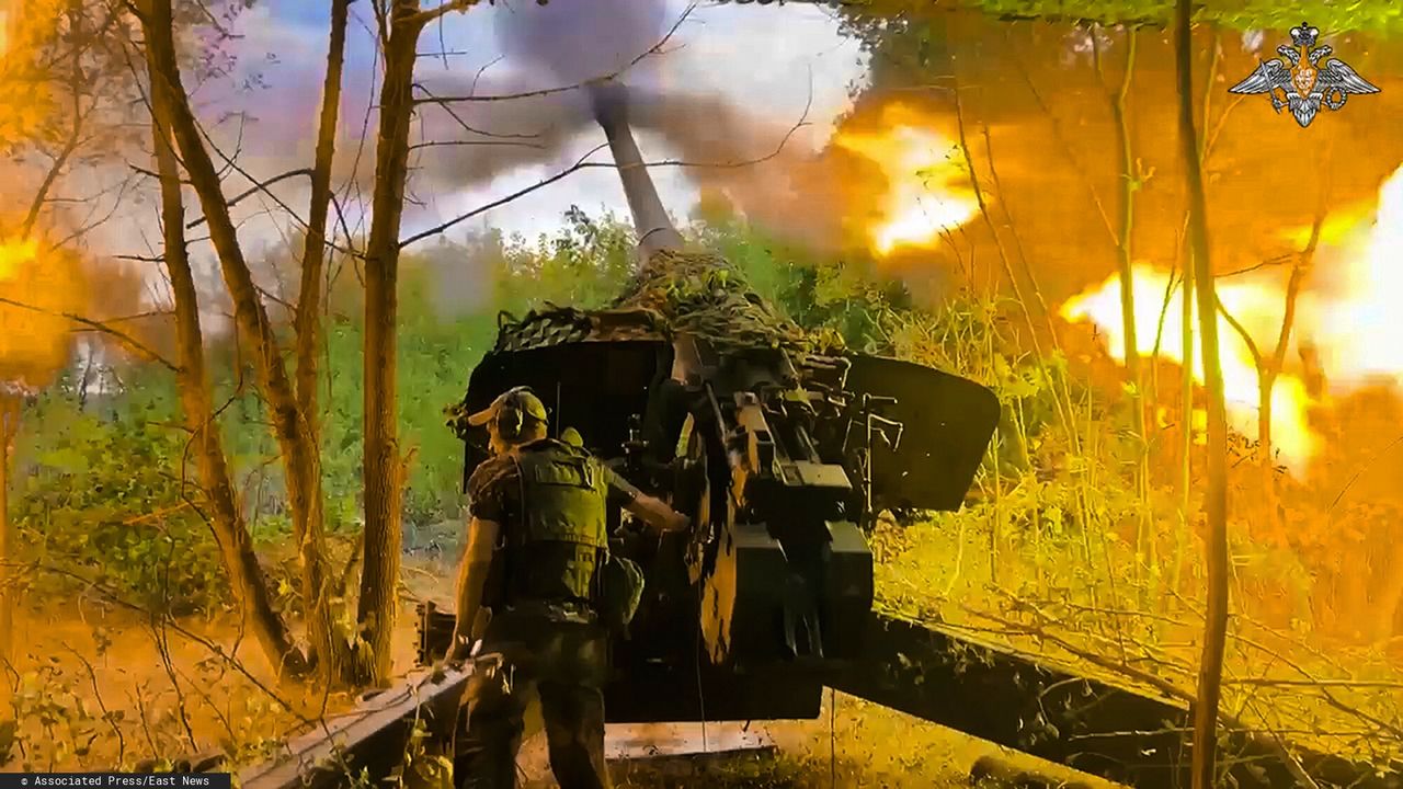 War in Ukraine. Russians in the Kursk region