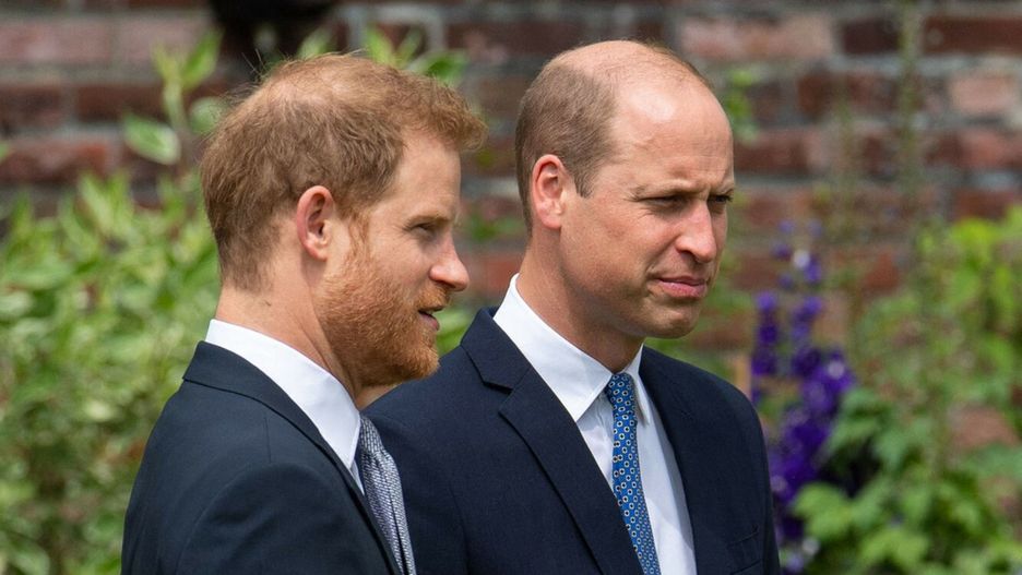 książę Harry i książę William