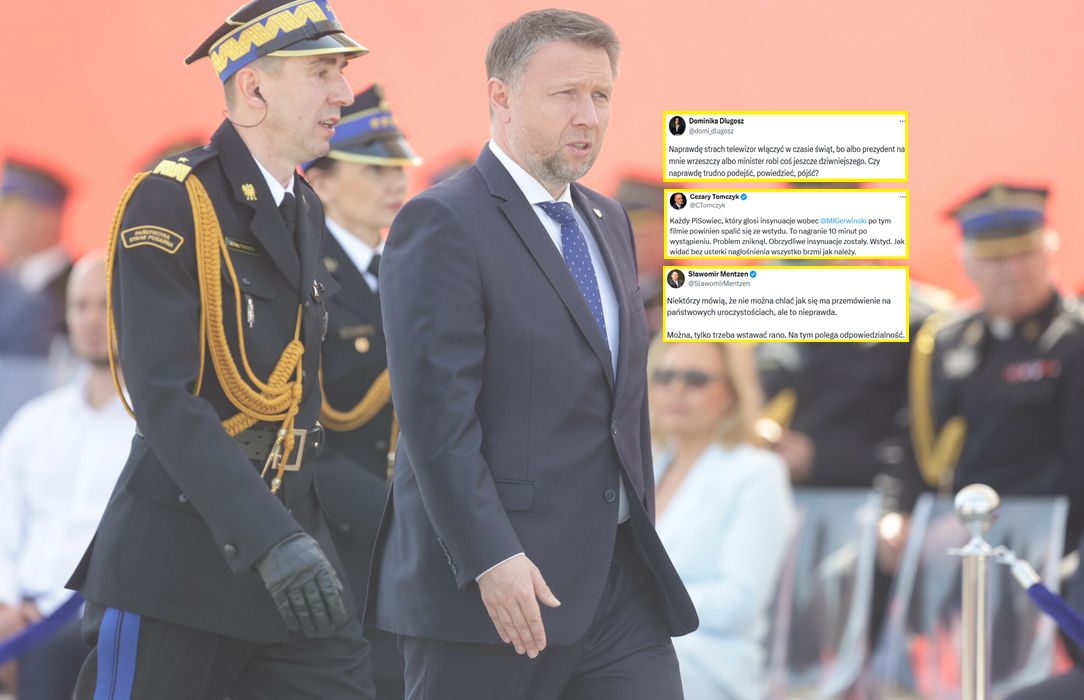 Lawina komentarzy w sieci po wystąpieniu szefa MSWiA Marcina Kierwińskiego