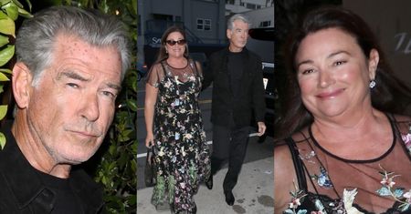 Pierce Brosnan mknie na randkę z wystrojoną żoną. Są ze sobą już prawie 30 lat! (ZDJĘCIA)