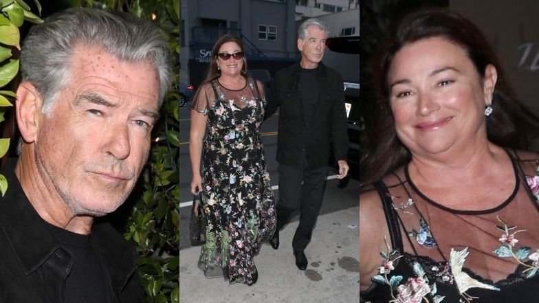 Pierce Brosnan zabrał żonę na kolację