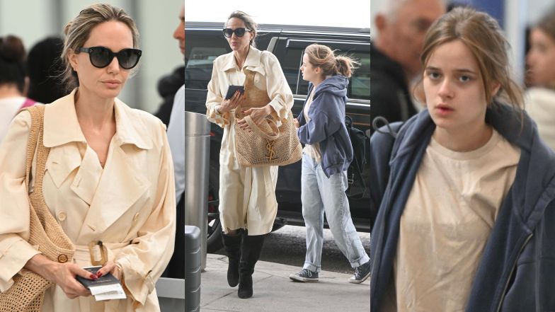 Angelina Jolie "przyłapana" z najmłodszą córką