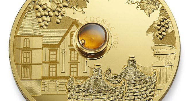 Cognac Coin - moneta z koniakiem za 34 tys. zł