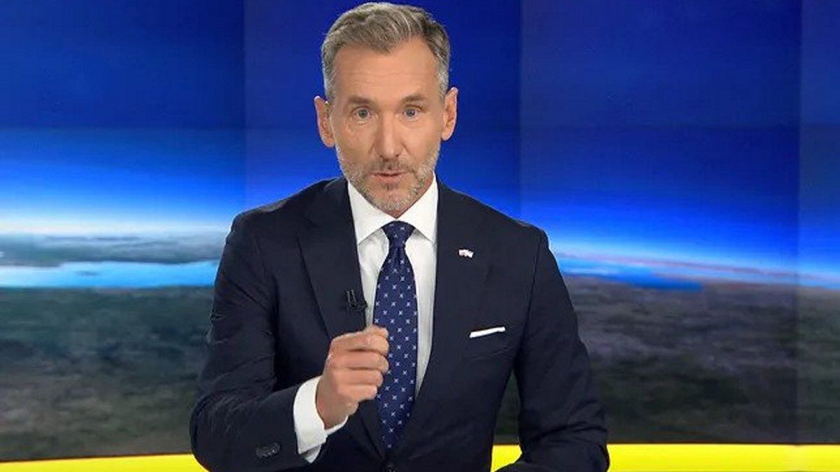 Piotr Kraśko zrobił wymowny gest na końcu wydania "Faktów"