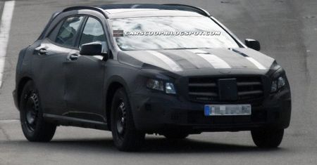 Mercedes GLA - pierwsze zdjęcia szpiegowskie