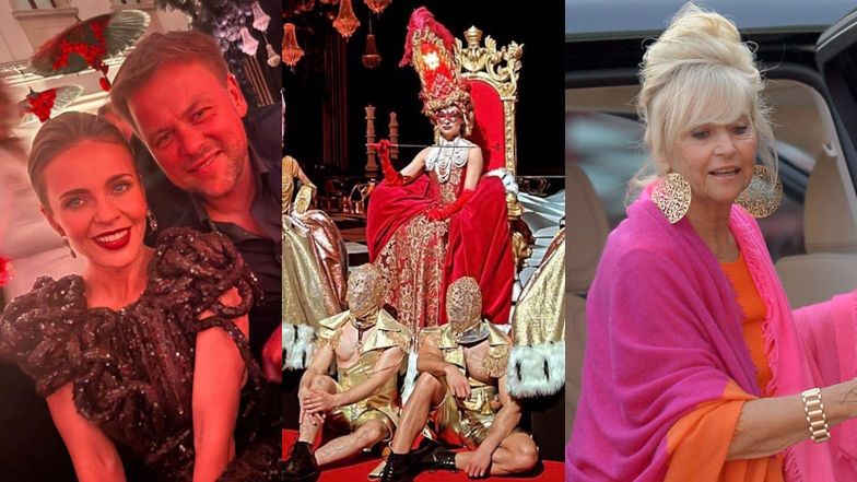 Warszawska śmietanka bawi się w arystokrację: Katarzyna Frank-Niemczycka, Edyta Herbuś, Zosia Ślotała