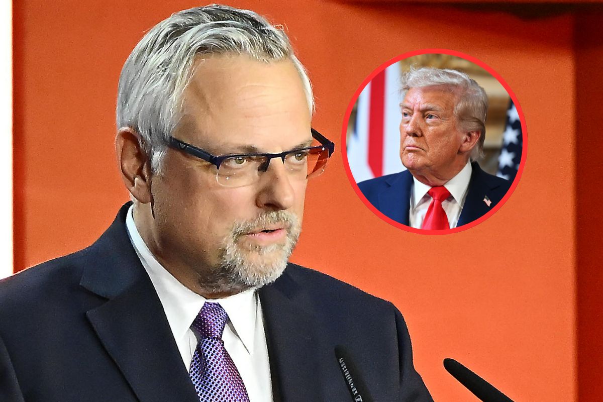 "Szturchali nas, popychali, kopali". Tak potraktowali Wronę zwolennicy Trumpa