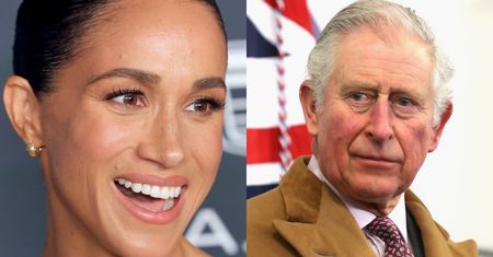 Meghan Markle przyłapana przez paparazzi... Król Karol walczy z chorobą, a ona UŚMIECHAŁA SIĘ od ucha do ucha (FOTO)