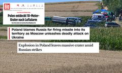 Polska na czołówkach. Światowa prasa opisuje wybuch na Lubelszczyźnie