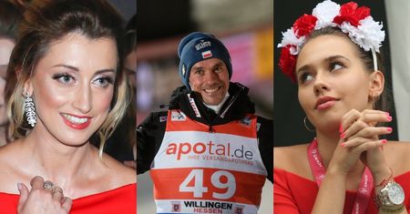 Justyna Żyła czule kibicuje Piotrowi Żyle, a Marcelina Ziętek "grzecznie" upomina: "Osoba Z WYROKIEM nie powinna IGRAĆ Z PRAWEM"
