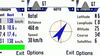 Sprawdź przyspieszenie pojazdu z komórką 1