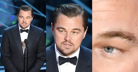 DiCapro przed Oscarami wezwał stylistkę z innego kontynentu, żeby... UCZESAŁA MU BRWI!