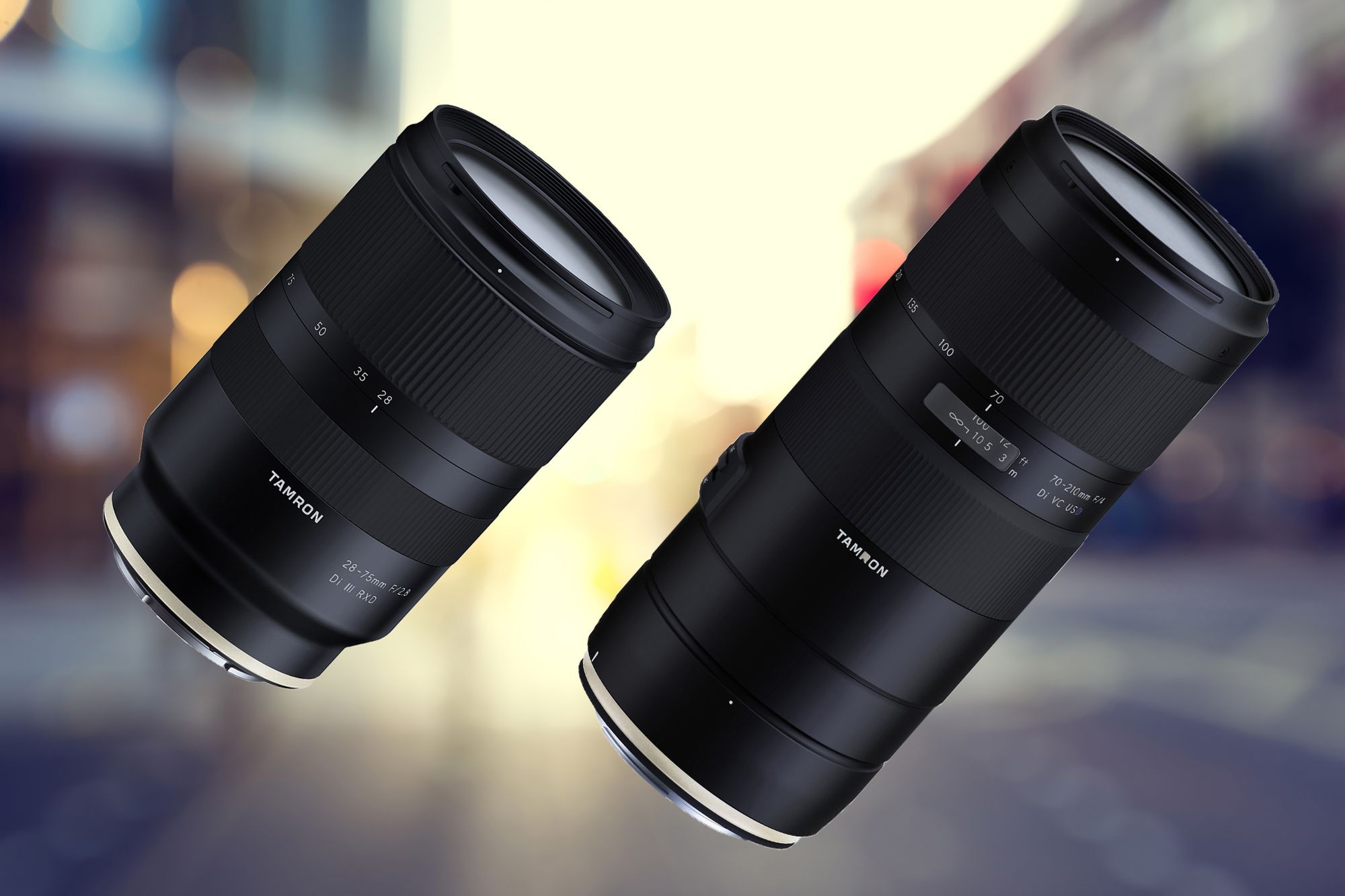 Nowe zoomy Tamron: 28-75 mm f/2.8 do oraz 70-210 mm f/4 1