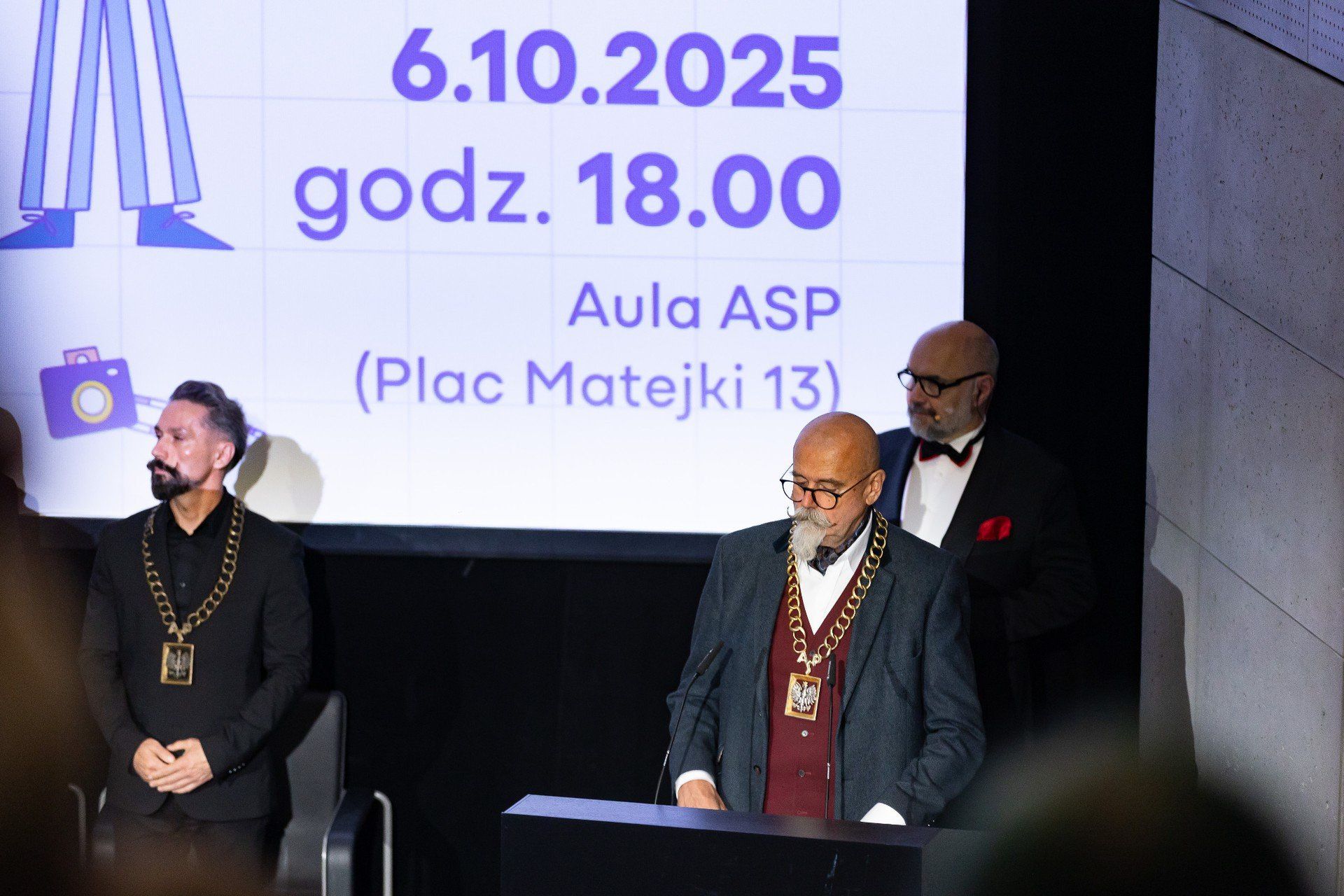 Inauguracja nowego roku akademickiego krakowskiej ASP odbyła się w gmachu głównym tej uczelni przy placu Jana Matejki