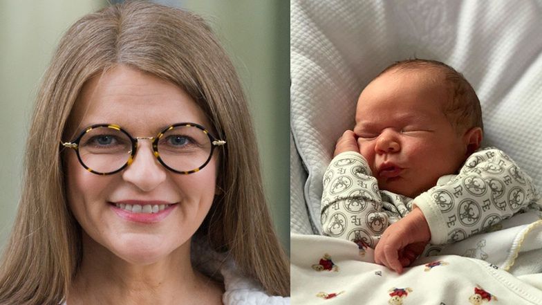 Irena Kamińska-Radomska ma prezent dla "dzidziusia Majdana"