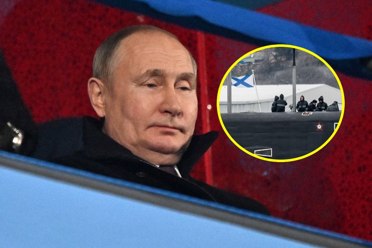"Ukraińcy mają problem". "Podwodne wilki" Putina wyszły w morze
