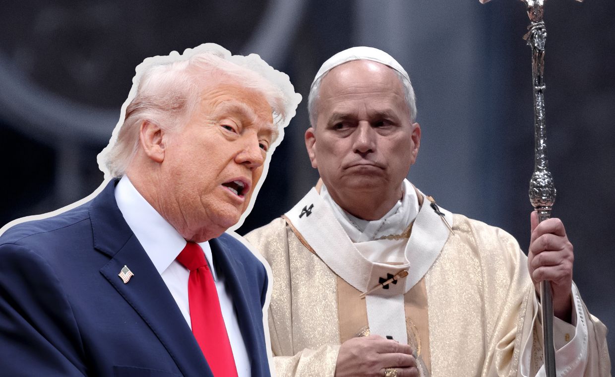 Papież kontra Trump