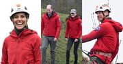 Kate Middleton i książę William sprawdzili się w zjeżdżaniu na linie. Royalsi odwiedzili Doliny Południowej Walii (ZDJĘCIA)