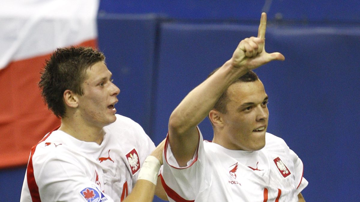 Dawid Janczyk (na zdj. z nr 11) niegdyś występował z orłem na piersi