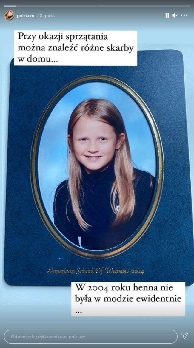 Pola Lis pokazuje zdjęcia z dzieciństwa