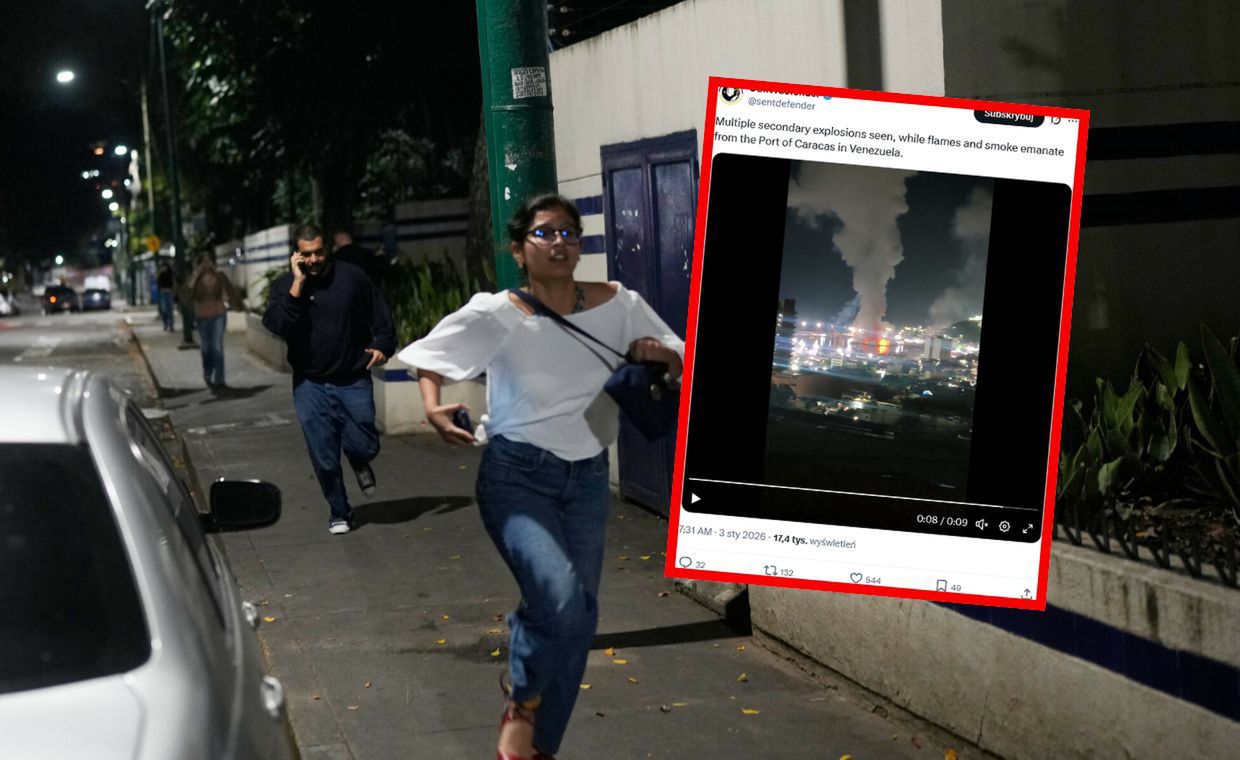 wiadomości,aktualności,WP Wiadomości Seria eksplozji i syreny w Caracas