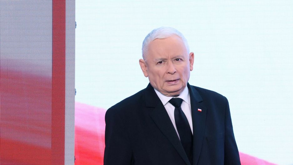 Konferencja prasowa Jaros?awa Kaczy?skiego i Mariusza B?aszczaka
Fot. Wojciech Olkusnik/East News,  29.01.2025. Warszawa. Konferencja prasowa prezesa PiS Jaroslawa Kaczynskiego oraz przewodniczacego KP PiS Mariusza Blaszczaka, w siedzibie Prawa i Sprawiedliwosci przy ul. Nowogrodzkiej  N/z: Jaroslaw Kaczynski.
Wojciech Olkusnik