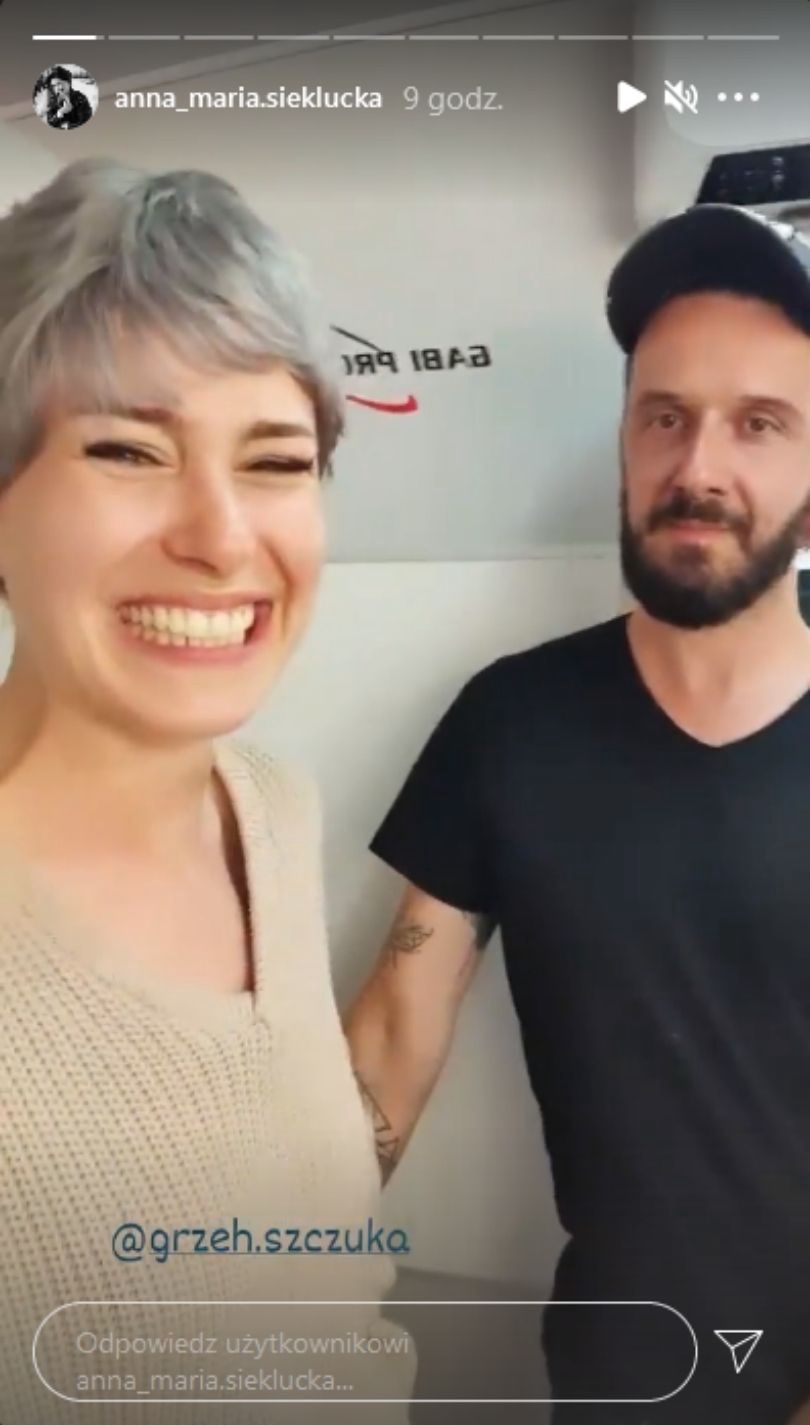 Anna-Maria Sieklucka relacjonuje metamorfozę w sieci