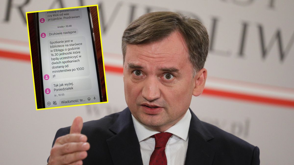 Czy ministerstwo płaci za udział w spotkaniach z Ziobro?