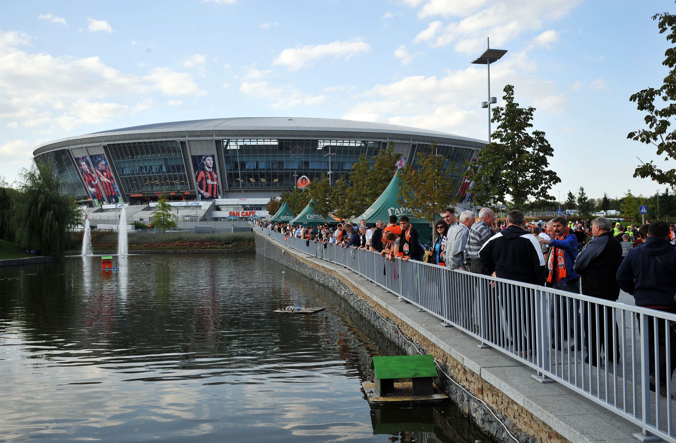Donbas Arena w Doniecku w 211 roku 